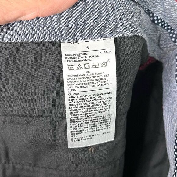 Banana Republic Shorts Women’s 6 Burgundy Red Tailored 5” NWT - Picture 6 of 7